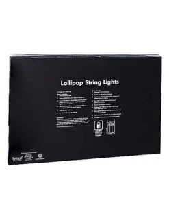 Lollipop String Lights - Trick 'r Treat 11 Lollipop String Lights - Trick 'r Treat -Halloween Decoration Shop 01503598 e