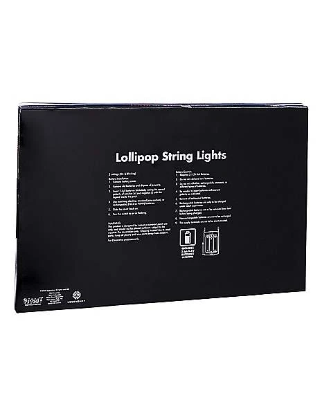 Lollipop String Lights - Trick 'r Treat 7 Lollipop String Lights - Trick 'r Treat - Image 5