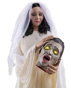 5 Ft Evelyn Leech Animatronic -Halloween Decoration Shop 01512193 c