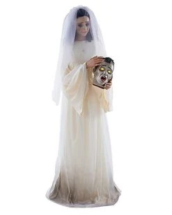 5 Ft Evelyn Leech Animatronic -Halloween Decoration Shop 01512193 e