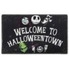 Welcome To HalloweenTown Doormat - The Nightmare Before Christmas 2 Welcome To HalloweenTown Doormat - The Nightmare Before Christmas -Halloween Decoration Shop 01513845 a
