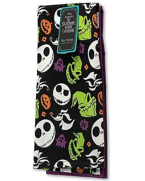 Multi-Pack The Nightmare Before Christmas Faces Dishtowels - 2 Pack 4 Multi-Pack The Nightmare Before Christmas Faces Dishtowels - 2 Pack - Image 2