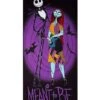 Jack And Sally Door Cover - The Nightmare Before Christmas 1 Jack And Sally Door Cover - The Nightmare Before Christmas -Halloween Decoration Shop 01514090 a