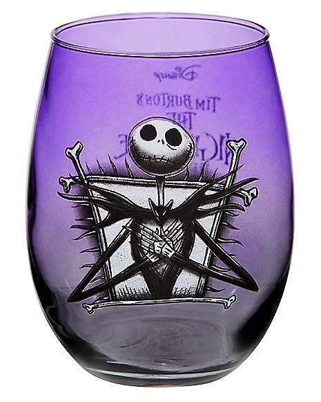 Jack Stemless Glass 20 Oz - The Nightmare Before Christmas 3 Jack Stemless Glass 20 Oz - The Nightmare Before Christmas