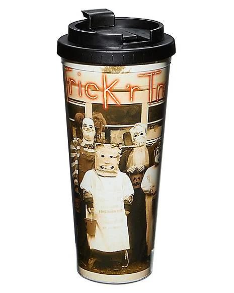 School Bus Trick 'r Treat Travel Cup 3 School Bus Trick 'r Treat Travel Cup