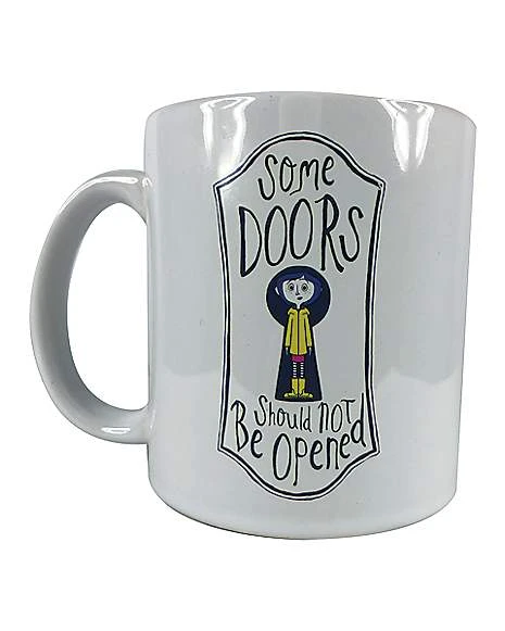 Do Not Open Coffee Mug 20 Oz. - Coraline 3 Do Not Open Coffee Mug 20 Oz. - Coraline