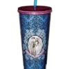 Living Marry The Dead Corpse Bride Cup With Straw - 20 Oz. -Halloween Decoration Shop 01515535 a