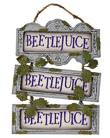 Beetlejuice Ladder Sign 3 Beetlejuice Ladder Sign
