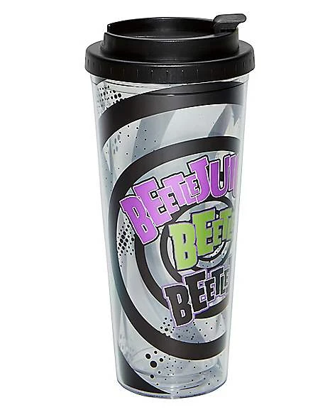 Spiral Beetlejuice Travel Mug 4 Spiral Beetlejuice Travel Mug - Image 2
