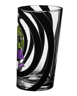 Slanted Beeetlejuice Glass -Halloween Decoration Shop 01517606 c
