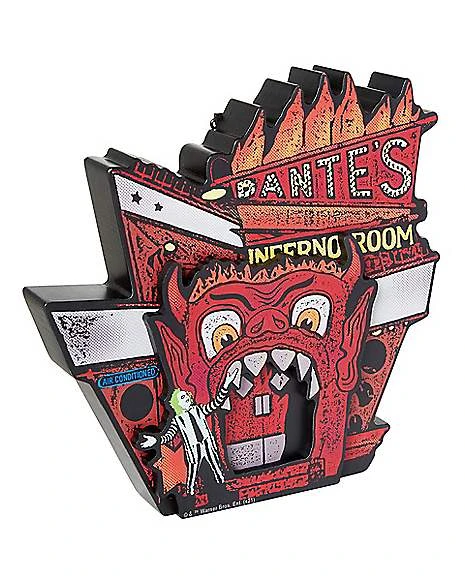 Dante's Inferno Room Sign - Beetlejuice 3 Dante's Inferno Room Sign - Beetlejuice