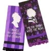 Lydia And Beetlejuice Quote Dishtowels 2 Pack - Beetlejuice -Halloween Decoration Shop 01517994 a