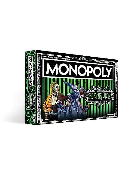 Beetlejuice Monopoly Board Game 3 Beetlejuice Monopoly Board Game