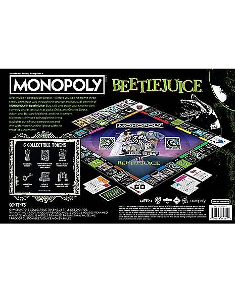 Beetlejuice Monopoly Board Game 5 Beetlejuice Monopoly Board Game - Image 3