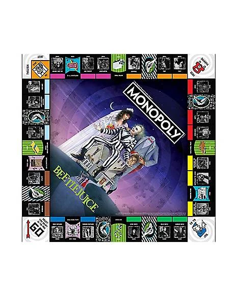Beetlejuice Monopoly Board Game 6 Beetlejuice Monopoly Board Game - Image 4