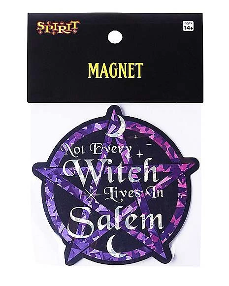 Not Every Witch Lives In Salem Magnet 4 Not Every Witch Lives In Salem Magnet - Image 2