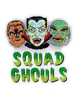 Squad Ghouls Halloween Magnet