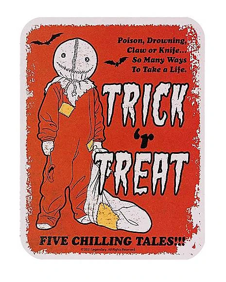 Sam Rules Of Halloween Magnet - Trick 'r Treat 3 Sam Rules Of Halloween Magnet - Trick 'r Treat