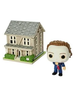 Funko POP! Town: Michael Myers With House - Halloween -Halloween Decoration Shop 01519677 b