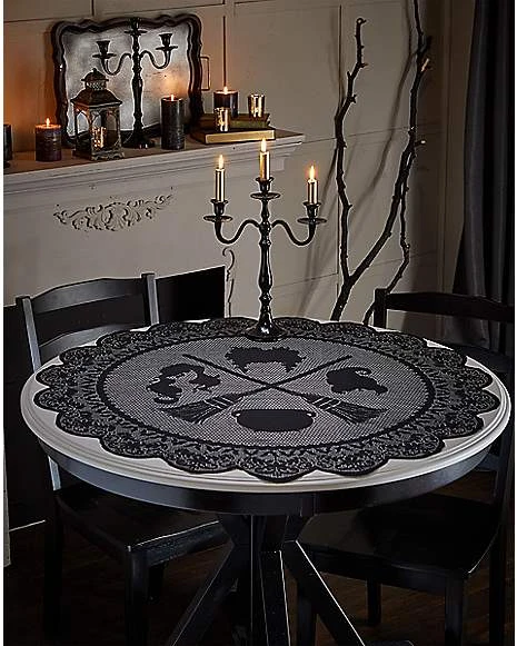 Round Tablecloth 40 Inch – Hocus Pocus 3 Round Tablecloth 40 Inch – Hocus Pocus