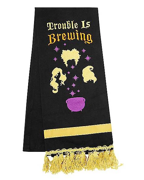 Trouble Is Brewing And Amuck Amuck Dishtowels 2 Pack - Hocus Pocus 4 Trouble Is Brewing And Amuck Amuck Dishtowels 2 Pack - Hocus Pocus - Image 2