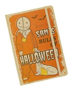 Sam Rules Of Halloween Journal - Trick 'r Treat