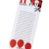 Pennywise Magnetic Notepad - IT -Halloween Decoration Shop 01522812 a