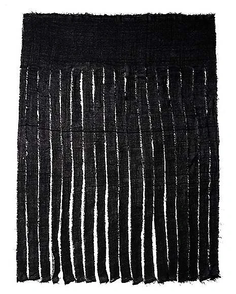 Black Shredded Curtain 2 Black Shredded Curtain