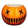 Molded Pumpkin Mug 30 Oz. - Trick 'r Treat 1 Molded Pumpkin Mug 30 Oz. - Trick 'r Treat -Halloween Decoration Shop 01530922 a