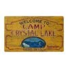 Welcome To Camp Crystal Lake Doormat - Friday The 13th