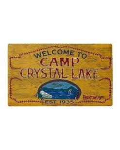 Welcome To Camp Crystal Lake Doormat - Friday The 13th