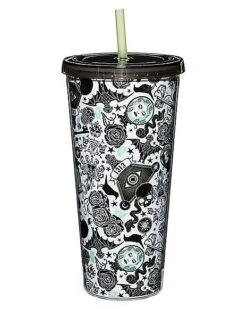 The Haunted Mansion Cup With Straw - Disney