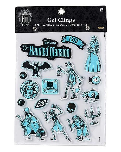 Glow In The Dark The Haunted Mansion Window Clings - Disney 6 Glow In The Dark The Haunted Mansion Window Clings - Disney - Image 4