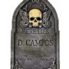 21 Inch D. Campos Tombstone - Decorations -Halloween Decoration Shop 01536705 a