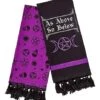 Multi-Pack As Above So Below Dish Towels - 2 Pack -Halloween Decoration Shop 01540111 a