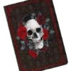 Gothic Noir Skull Journal -Halloween Decoration Shop 01540152 a