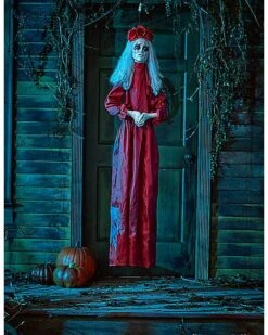 4 Ft. Hanging Anguished Annie Decoration 9 4 Ft. Hanging Anguished Annie Decoration -Halloween Decoration Shop 01546266 d