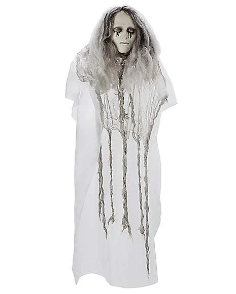 3 Ft Hanging Creepy Floating Ghost Decoration 3 3 Ft Hanging Creepy Floating Ghost Decoration