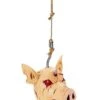 Hanging Severed Pig Head