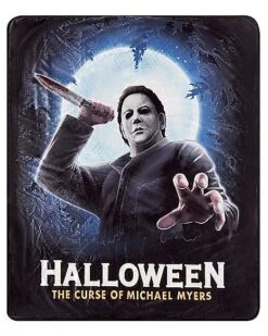 The Curse Of Michael Myers Fleece Blanket - Halloween
