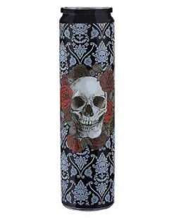Gothic Noir Pillar Candle