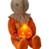 Light-Up Sitting Sam Doll - Trick 'r Treat 2 Light-Up Sitting Sam Doll - Trick 'r Treat -Halloween Decoration Shop 01547397 a