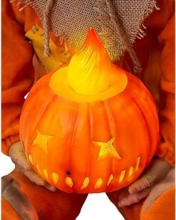 Light-Up Sitting Sam Doll - Trick 'r Treat -Halloween Decoration Shop 01547397 g