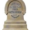 24 Inch The Haunted Mansion Fred Tombstone - Disney