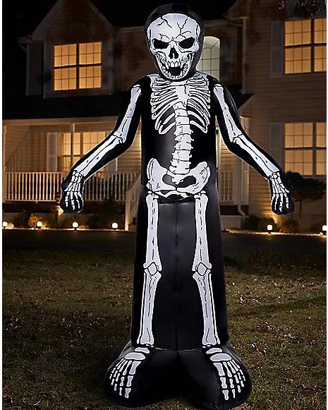 8 Ft. Skeleton Inflatable - Decorations 3 8 Ft. Skeleton Inflatable - Decorations