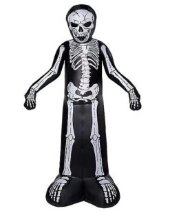 8 Ft. Skeleton Inflatable - Decorations 10 8 Ft. Skeleton Inflatable - Decorations -Halloween Decoration Shop 01547454 c