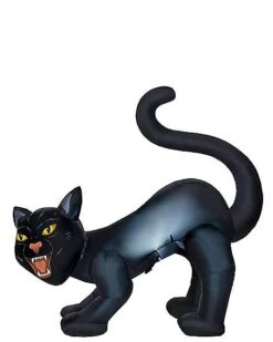 4 Ft Light-Up Scary Cat Inflatable - Decorations 9 4 Ft Light-Up Scary Cat Inflatable - Decorations -Halloween Decoration Shop 01547488 c