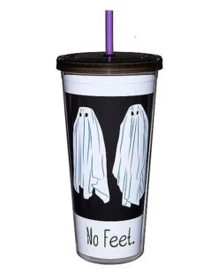 No Feet Cup With Straw 20 Oz. - Beetlejuice