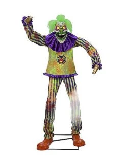 6 Ft Nozzles The Clown Animatronic 13 6 Ft Nozzles The Clown Animatronic -Halloween Decoration Shop 01563527 c