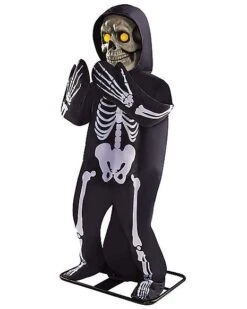 3 Ft Lil Skelly Bones Animatronic -Halloween Decoration Shop 01563584 d